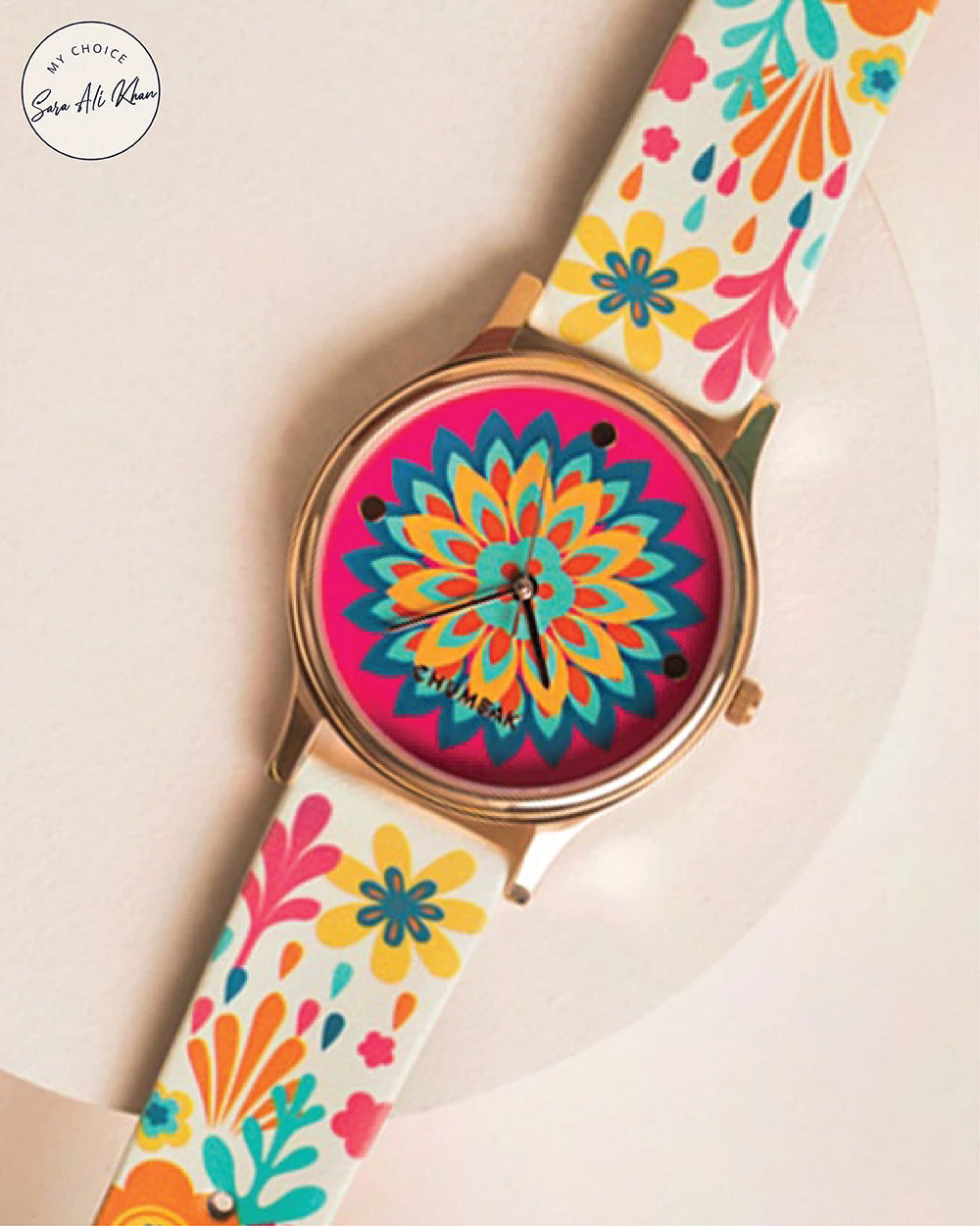 Chumbakdesign TEAL By Chumbak Jungle Burst Wrist Watch 3 Chumbakdesign TEAL By Chumbak Jungle Burst Wrist Watch