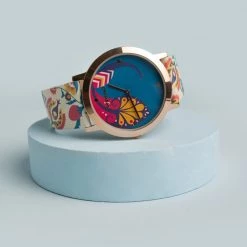 Chumbakdesign Watches & Jewellery TEAL By Chumbak Bohemian Branches Wrist Watch