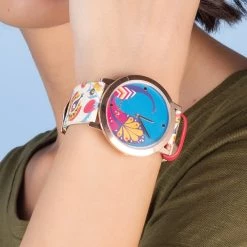 Chumbakdesign Watches & Jewellery TEAL By Chumbak Bohemian Branches Wrist Watch