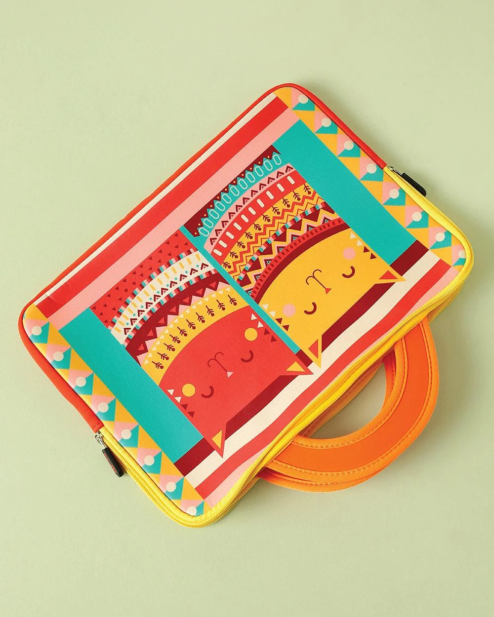 Chumbakdesign Aztec Cats Laptop Sleeve - 15.6” Bags & Accessories 5 Chumbakdesign Aztec Cats Laptop Sleeve - 15.6” Bags & Accessories