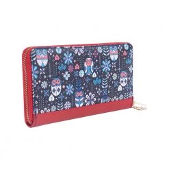 Chumbakdesign Floral Owl Long Wallet Bags & Accessories