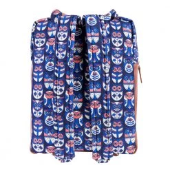 Chumbakdesign Flower Owl Printed Canvas Backpack