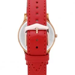 Chumbakdesign TEAL By Chumbak Classic Owl Red Wrist Watch