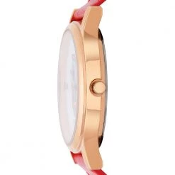 Chumbakdesign TEAL By Chumbak Classic Owl Red Wrist Watch