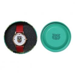 Chumbakdesign TEAL By Chumbak Classic Owl Red Wrist Watch