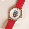 Chumbakdesign TEAL By Chumbak Classic Owl Red Wrist Watch