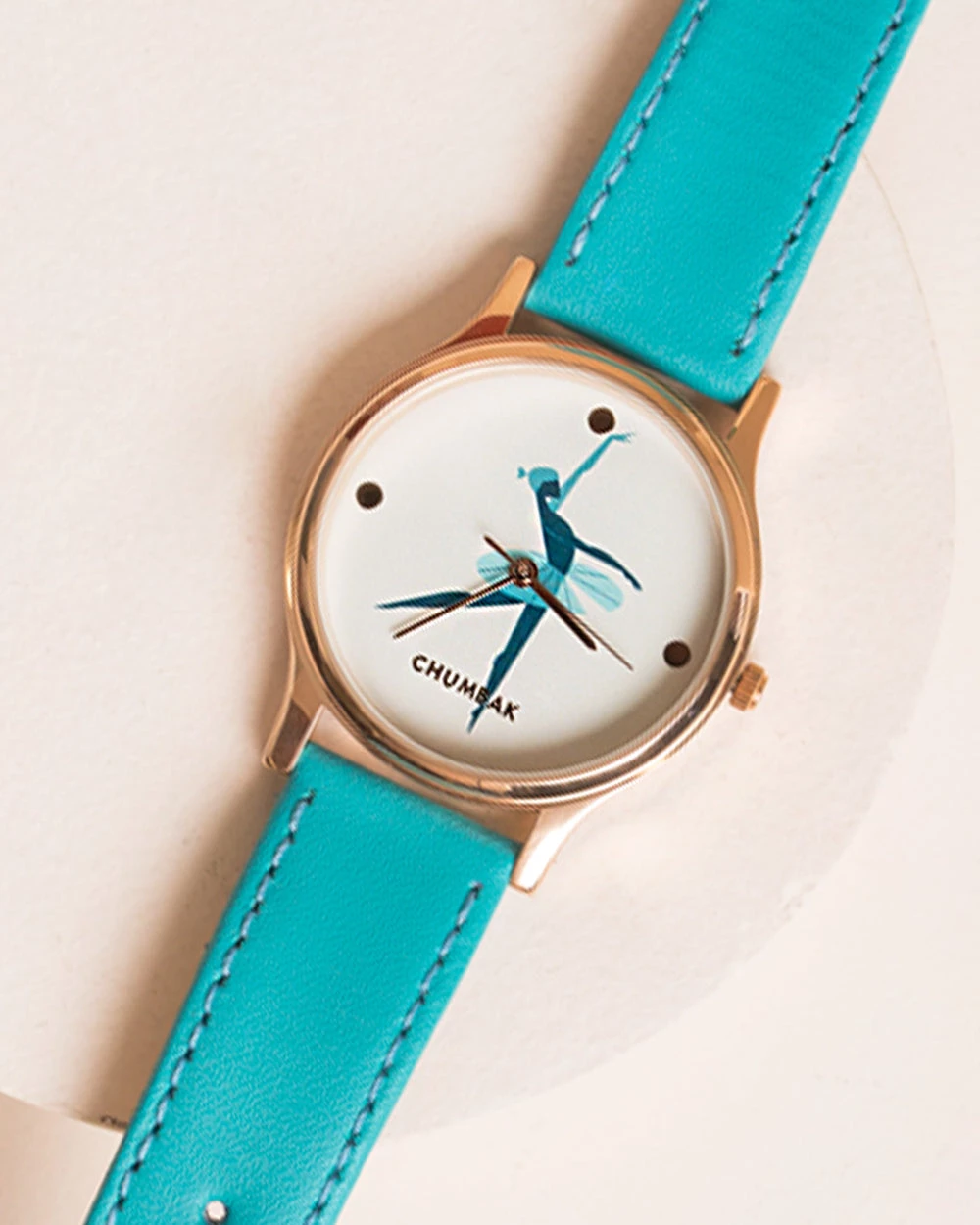 Chumbakdesign Watches & Jewellery TEAL By Chumbak Urban Ballerina Watch ' Teal 3 Chumbakdesign Watches & Jewellery TEAL By Chumbak Urban Ballerina Watch ' Teal