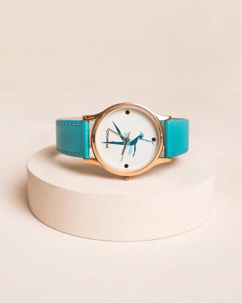 Chumbakdesign Watches & Jewellery TEAL By Chumbak Urban Ballerina Watch ' Teal 4 Chumbakdesign Watches & Jewellery TEAL By Chumbak Urban Ballerina Watch ' Teal