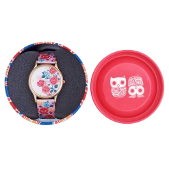 Chumbakdesign Watches & Jewellery TEAL By Chumbak Rose Garden Wrist Watch