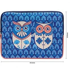 Chumbakdesign Flower Owl Laptop Sleeve - 13.3” 11 Chumbakdesign Flower Owl Laptop Sleeve - 13.3”