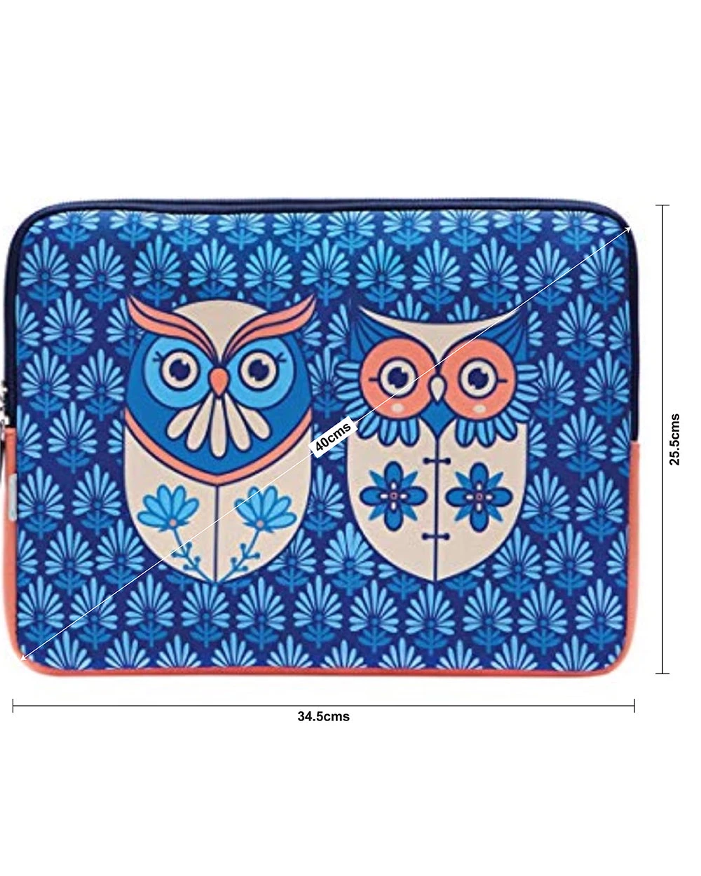 Chumbakdesign Flower Owl Laptop Sleeve - 13.3” 7 Chumbakdesign Flower Owl Laptop Sleeve - 13.3”