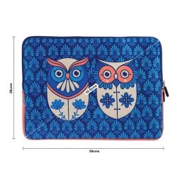 Chumbakdesign Flower Owl Laptop Sleeve - 15.6” Bags & Accessories