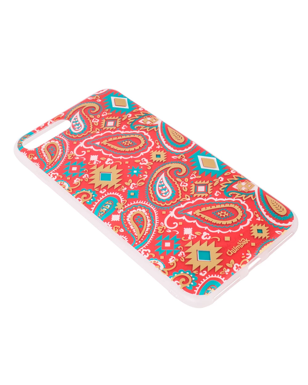 Chumbakdesign Paisley Fiesta Gold IPhone 8 Plus Case 4 Chumbakdesign Paisley Fiesta Gold IPhone 8 Plus Case