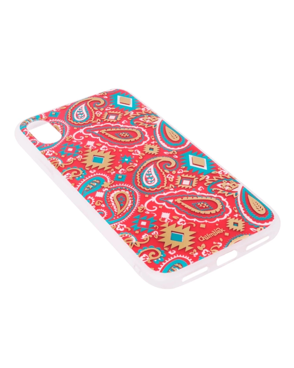 Chumbakdesign Paisley Fiesta Gold IPhone X Case 3 Chumbakdesign Paisley Fiesta Gold IPhone X Case