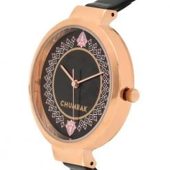 Chumbakdesign Classic Watch & Bracelet Set Black