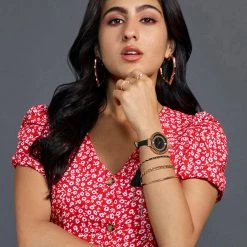 Chumbakdesign Classic Watch & Bracelet Set Black