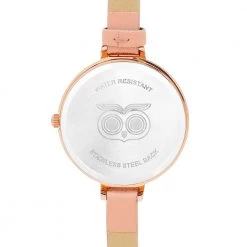 Chumbakdesign Watches & Jewellery Pixie Feathers Watch & Bracelet Set Baby Pink