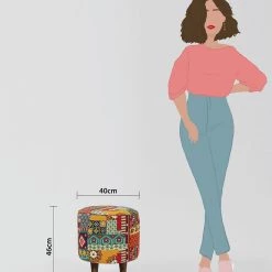 Chumbakdesign The French Pouffe - Printed 73 Chumbakdesign The French Pouffe - Printed