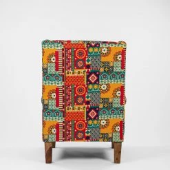 Chumbakdesign The Begum Wing Chair -Printed Furniture & Storage