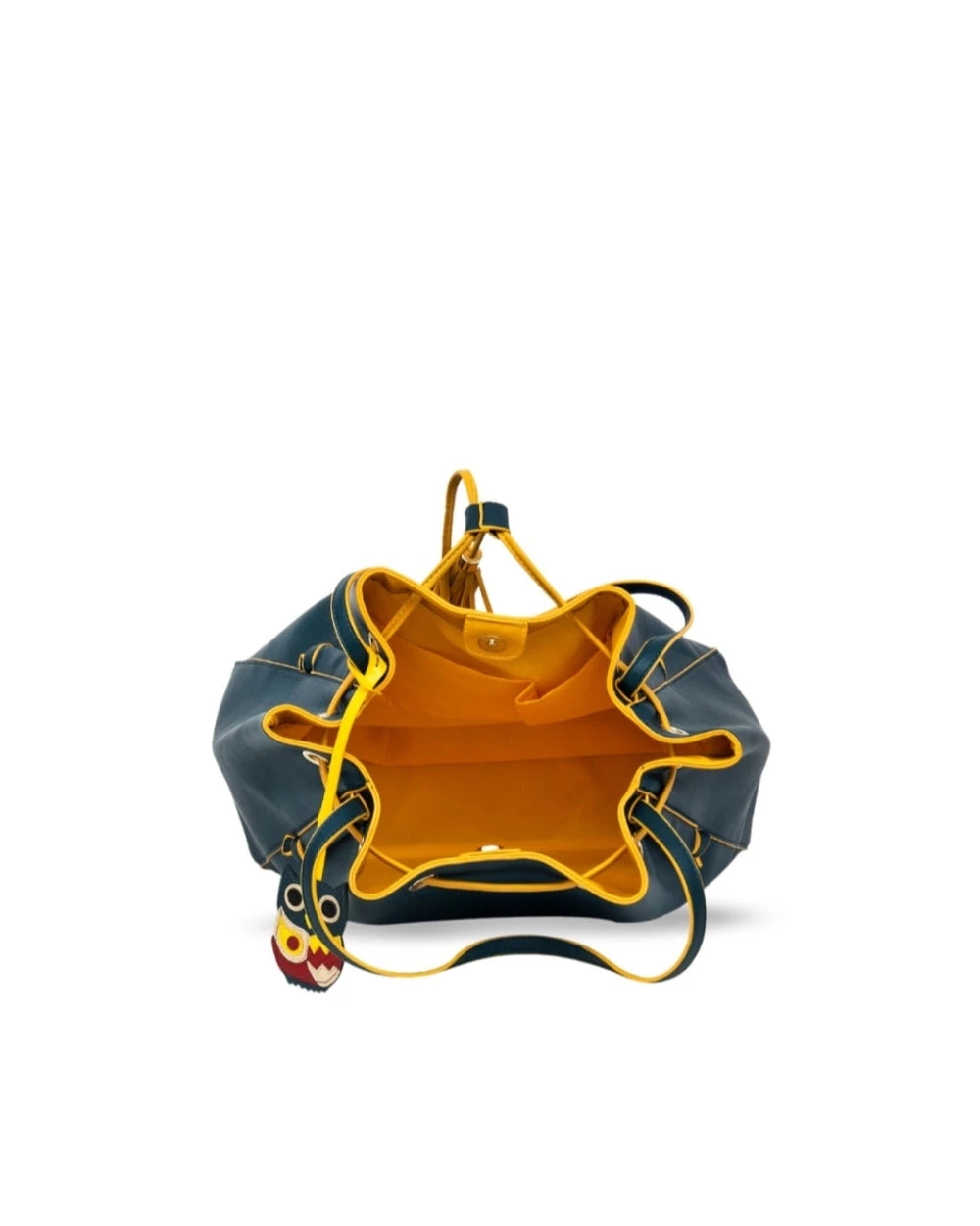 Chumbakdesign Bags & Accessories Teal Drawstring Tassel Tote Bag 6 Chumbakdesign Bags & Accessories Teal Drawstring Tassel Tote Bag