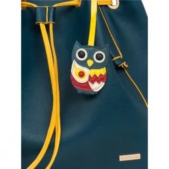 Chumbakdesign Bags & Accessories Teal Drawstring Tassel Tote Bag 11 Chumbakdesign Bags & Accessories Teal Drawstring Tassel Tote Bag