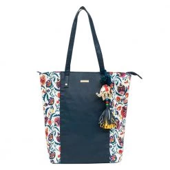 Chumbakdesign Bohemian Branches Tote Bag - Blue Bags & Accessories