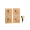 Chumbakdesign Wooden Bar Essentials Set - Elephant