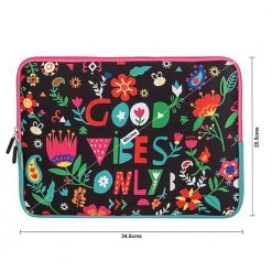 Chumbakdesign Good Vibes Laptop Sleeve - 13.3”
