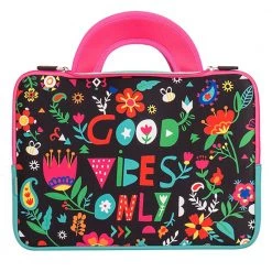 Chumbakdesign Good Vibes Laptop Sleeve - 15.6” Bags & Accessories