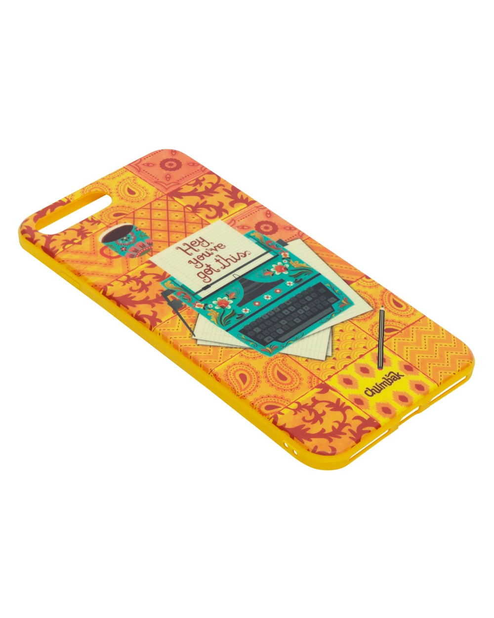 Chumbakdesign Floral Typewriter IPhone 7 Plus Case 4 Chumbakdesign Floral Typewriter IPhone 7 Plus Case