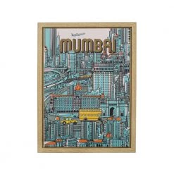 Chumbakdesign Decor & Living Mumbai Magic Canvas