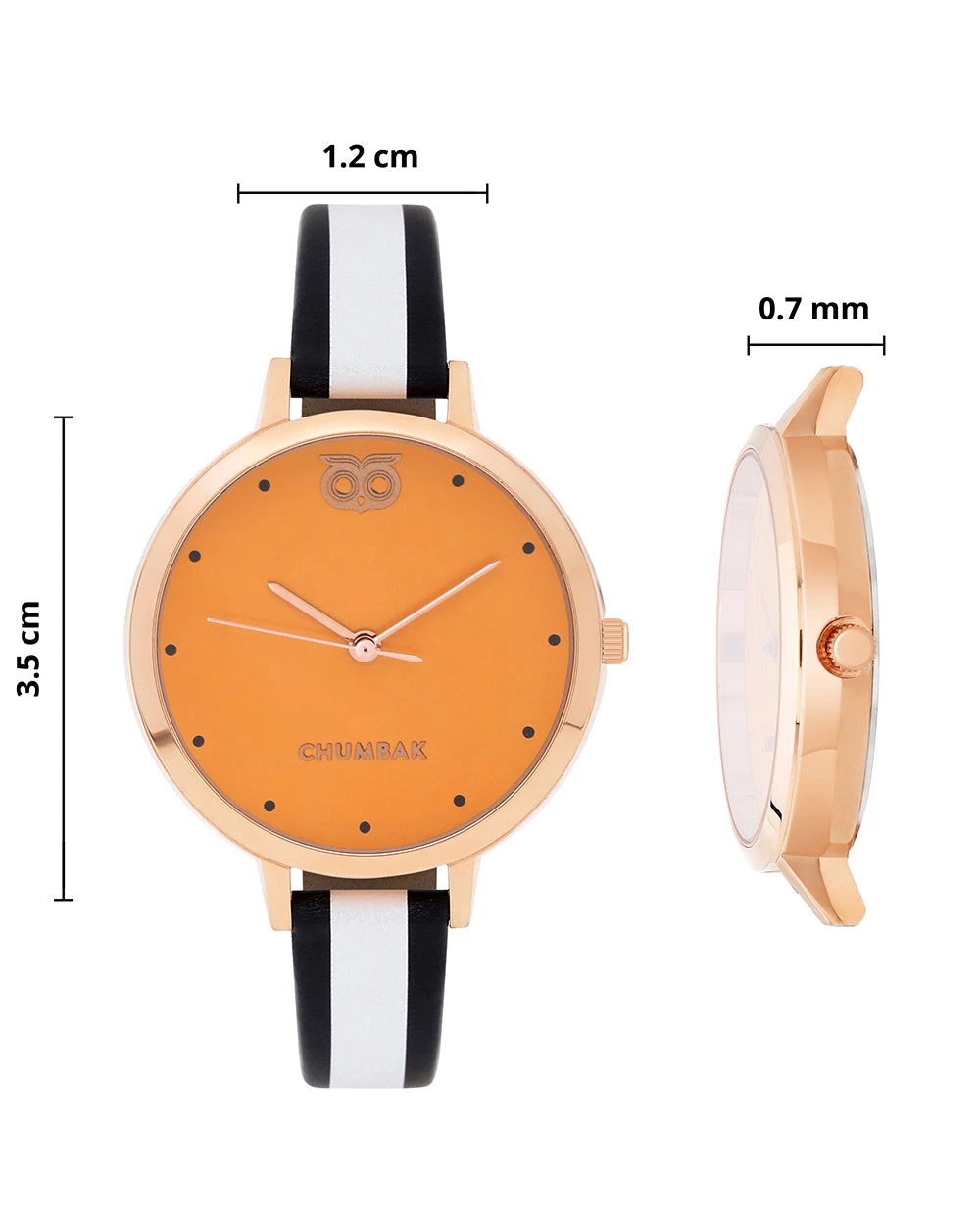 Chumbakdesign TEAL By Chumbak Monochrome Stripes Wrist Watch 10 Chumbakdesign TEAL By Chumbak Monochrome Stripes Wrist Watch