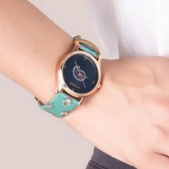 Chumbakdesign Watches & Jewellery TEAL By Chumbak Paisley Garden Wrist Watch
