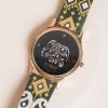 Chumbakdesign TEAL By Chumbak Paisley Elephant Wrist Watch - Dark Green 1 Chumbakdesign TEAL By Chumbak Paisley Elephant Wrist Watch - Dark Green