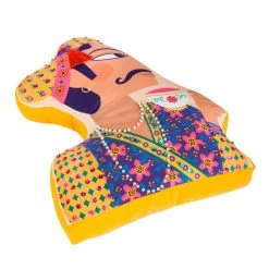 Chumbakdesign Royal Raja Shape Cushion
