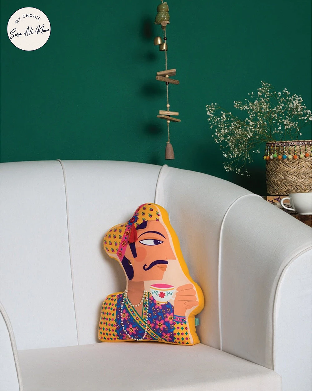 Chumbakdesign Royal Raja Shape Cushion 3 Chumbakdesign Royal Raja Shape Cushion