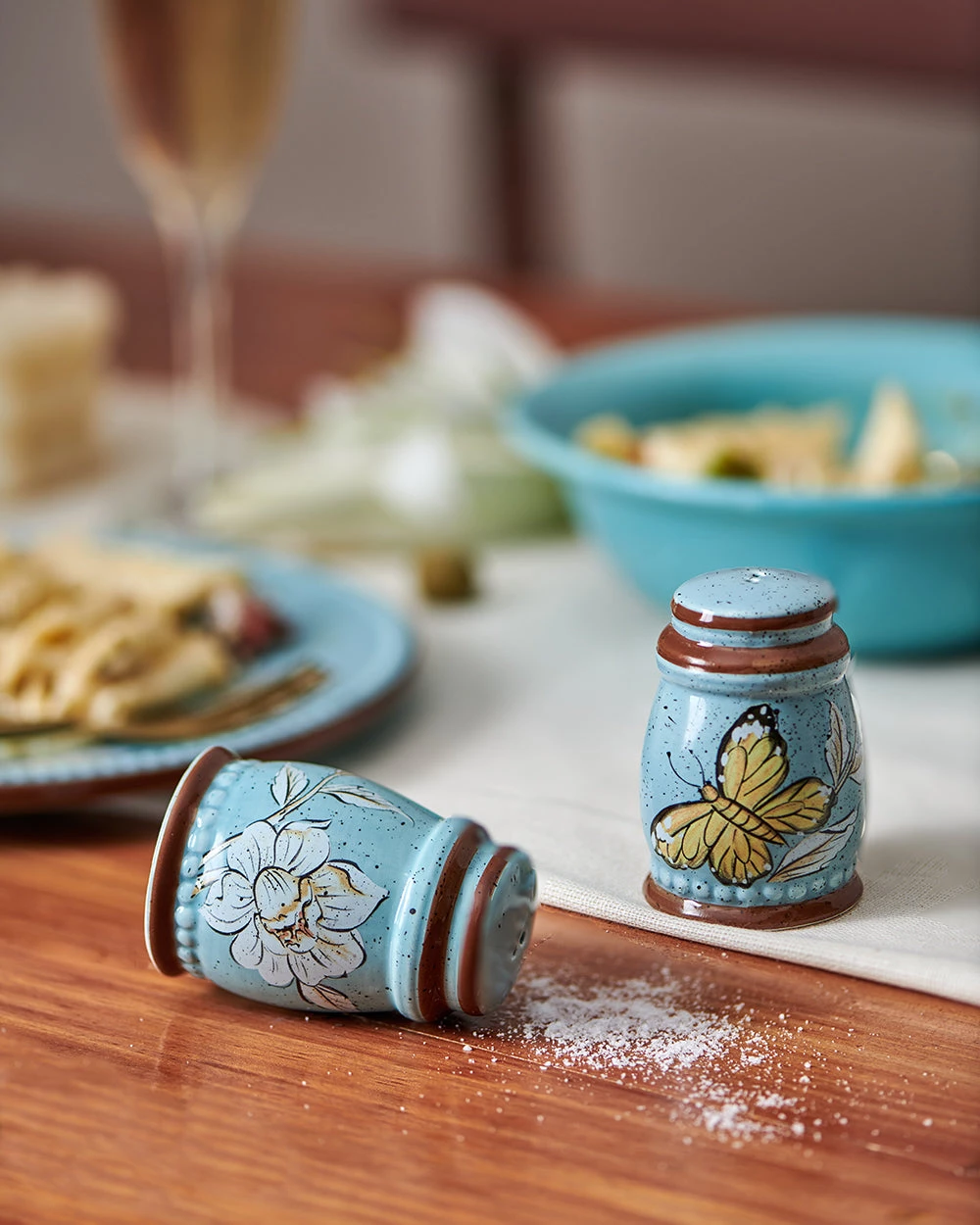 Chumbakdesign Dining & Kitchen Spring Garden Salt Cellar Set 3 Chumbakdesign Dining & Kitchen Spring Garden Salt Cellar Set