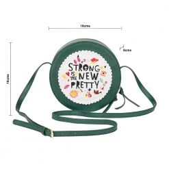 Chumbakdesign Bags & Accessories Strong Is The New Pretty Sling Bag - Green