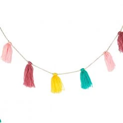 Chumbakdesign Decor & Living Tassel Tales Wall Bunting - Multicolor 7 Chumbakdesign Decor & Living Tassel Tales Wall Bunting - Multicolor