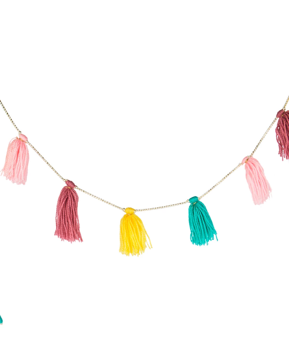 Chumbakdesign Decor & Living Tassel Tales Wall Bunting - Multicolor 4 Chumbakdesign Decor & Living Tassel Tales Wall Bunting - Multicolor