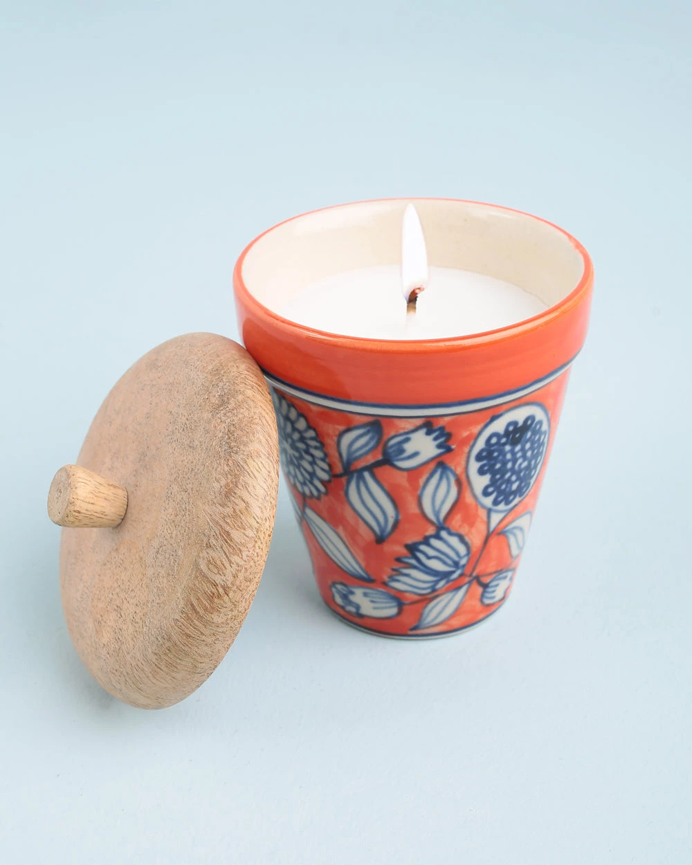 Chumbakdesign Orange Blossoms Candle Jar 3 Chumbakdesign Orange Blossoms Candle Jar