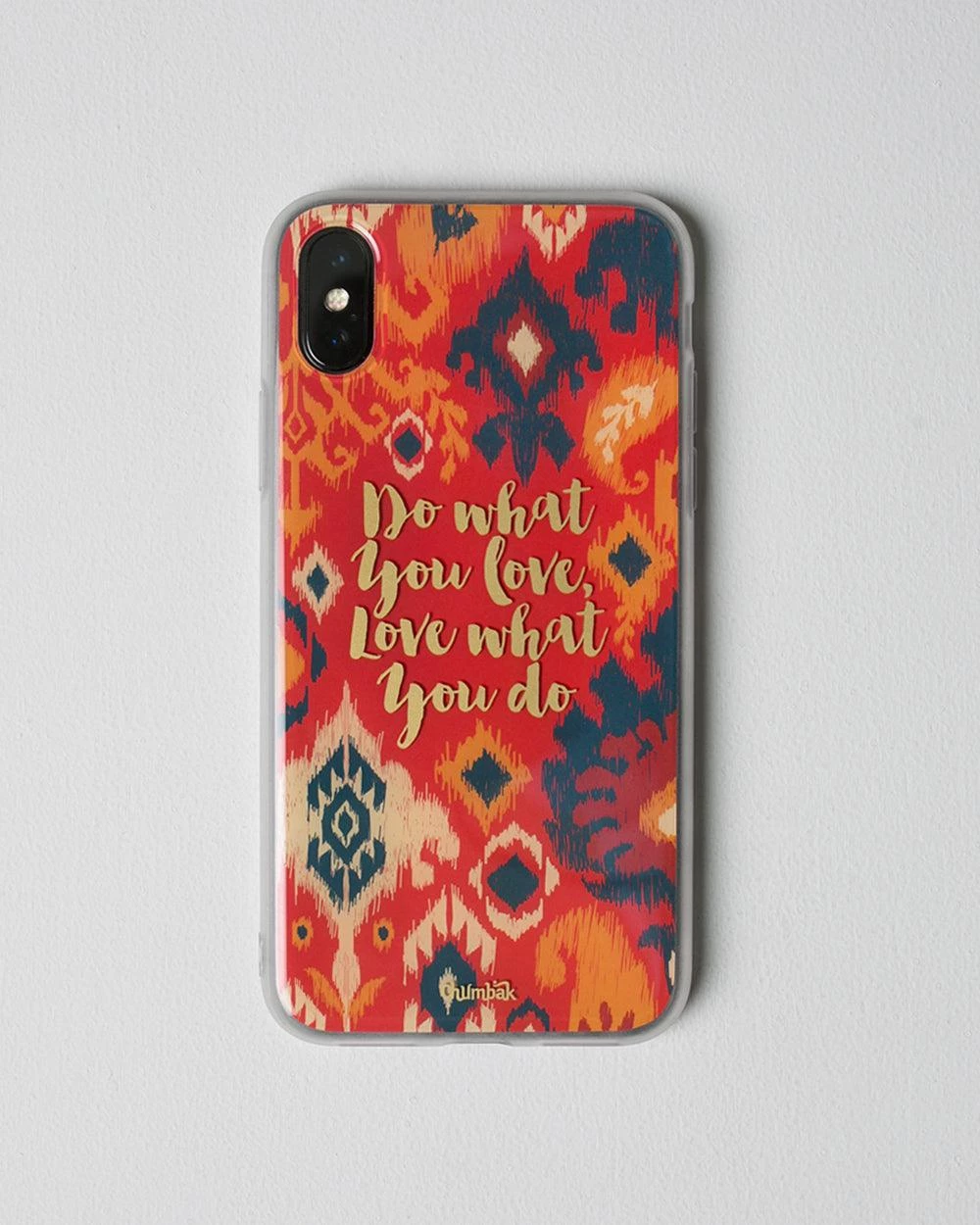 Chumbakdesign Do What You Love Ikkat IPhone X Case 3 Chumbakdesign Do What You Love Ikkat IPhone X Case