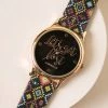 Chumbakdesign TEAL By Chumbak Lets Get Lost Wrist Watch - Black Watches & Jewellery