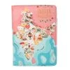 Chumbakdesign India Potpourri Passport Holder - Pink 2 Chumbakdesign India Potpourri Passport Holder - Pink