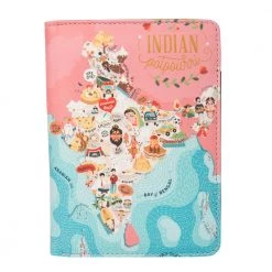 Chumbakdesign India Potpourri Passport Holder - Pink