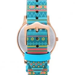 Chumbakdesign TEAL By Chumbak Ombre Aztec Watch Teal