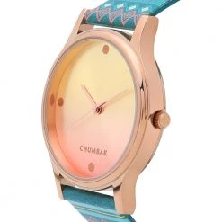 Chumbakdesign TEAL By Chumbak Ombre Aztec Watch Teal