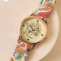 Chumbakdesign TEAL By Chumbak Jungle Beats Watch Ivory Watches & Jewellery