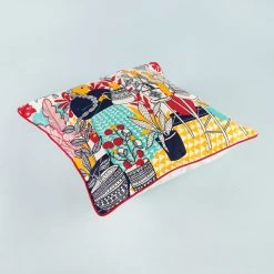 Chumbakdesign Rustic Hues 16” Cushion Cover- Set Of 5