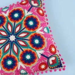 Chumbakdesign Woods Embroidered 16” Cushion Cover 9 Chumbakdesign Woods Embroidered 16” Cushion Cover